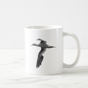 Abstrakte Seevögel Kaffeetasse