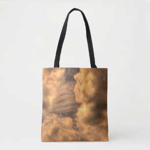 Abstrakte Sepia Cloud Background Abstract, art, ar Tasche