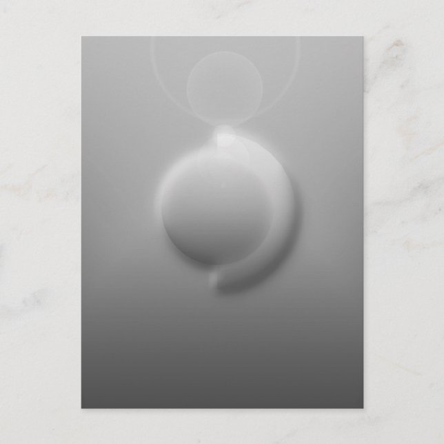 Abstrakte Serie Postkarte (Vorderseite)