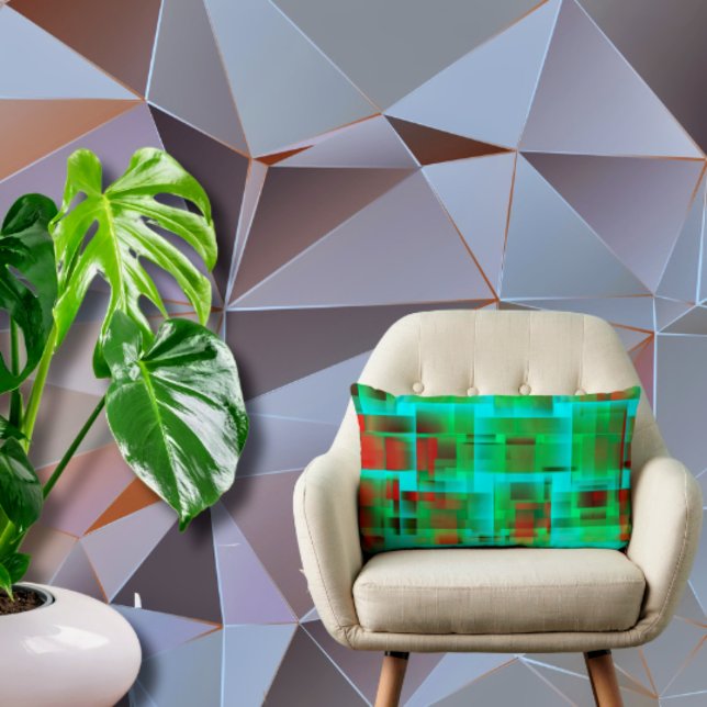 abstrakte Sicht in der Retrostadt Lendenkissen (Von Creator hochgeladen)