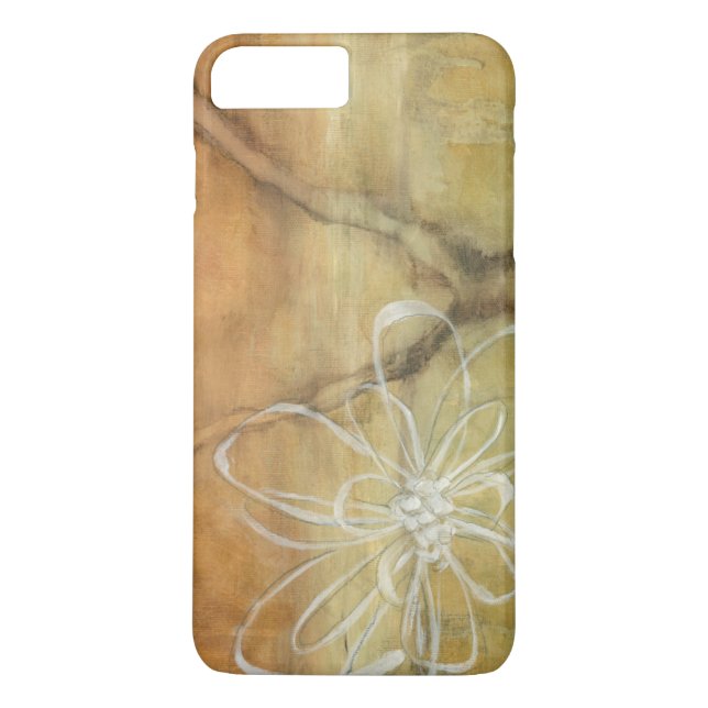 Abstrakte Silhouette auf dem Hintergrund des Tans Case-Mate iPhone Hülle (Rückseite)