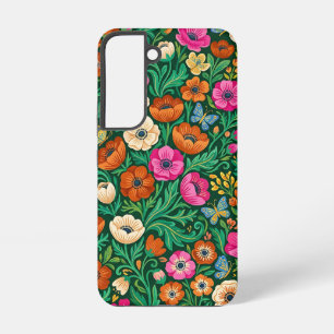 Abstrakte skandinavische Anemonen Samsung Hüllen Galaxy Hülle