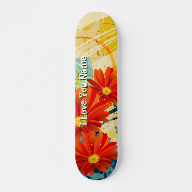 Abstrakte Skateboard nach Artikel 40 (Vorne)