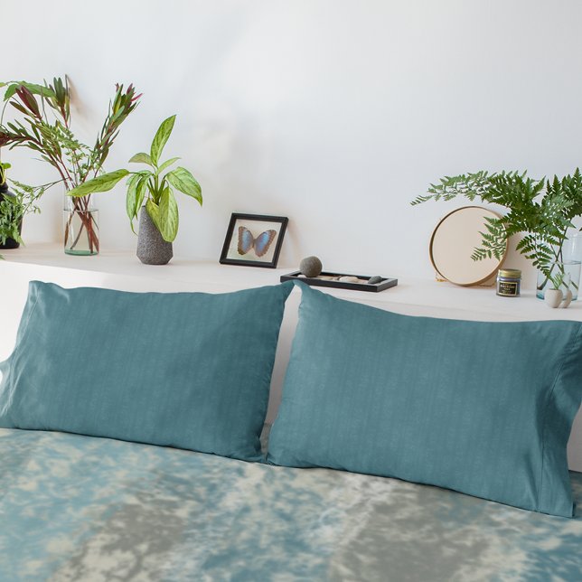 Abstrakte Soft Hues Aquamarin Kissenbezug (Von Creator hochgeladen)