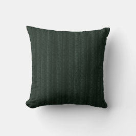 Abstrakte Soft Hues Deep Green Subtile Strip Kissen