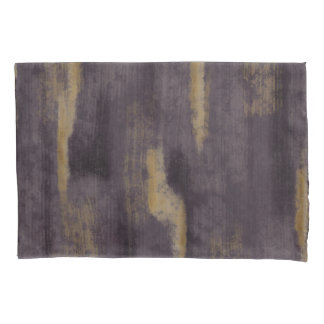 Abstrakte Soft Hues Deep Plum Kissenbezug