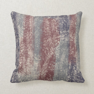 Abstrakte Soft Hues Grau Beige Dusty Rose & Lila Kissen