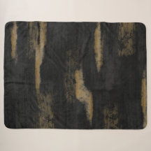 Abstrakte Soft Hues Tief Kohle & Gold