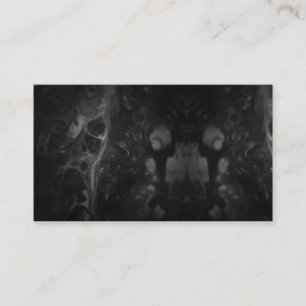 Abstrakte Spiderweb Acrylflüssigkeit Halloweens Visitenkarte