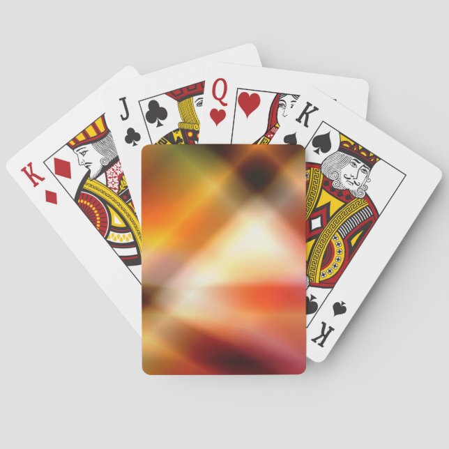 Abstrakte Spielkarten (Rückseite)