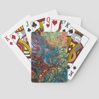 Abstrakte Spielkarten 
