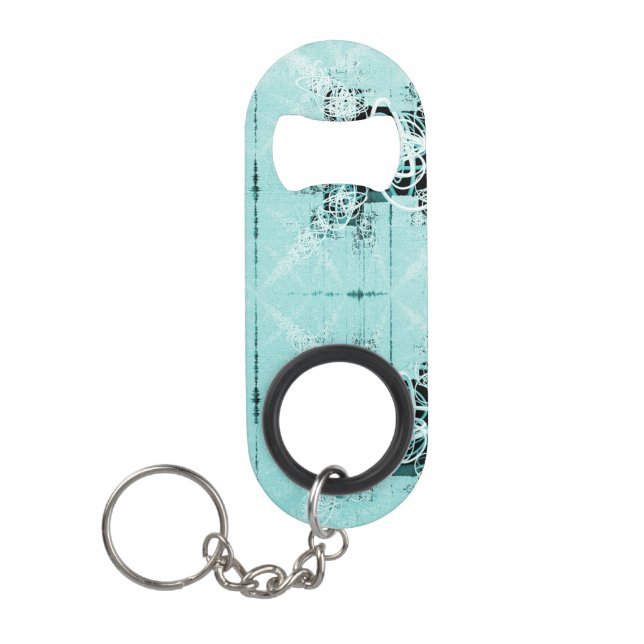 Abstrakte Spiral Delight Flaschenöffner (Vorderseite)