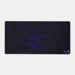 Abstrakte Spiraldesign Maus Pad Schreibtisch matte Schreibtischunterlage