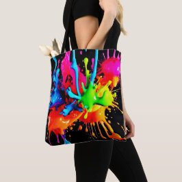 Abstrakte Splash Tasche