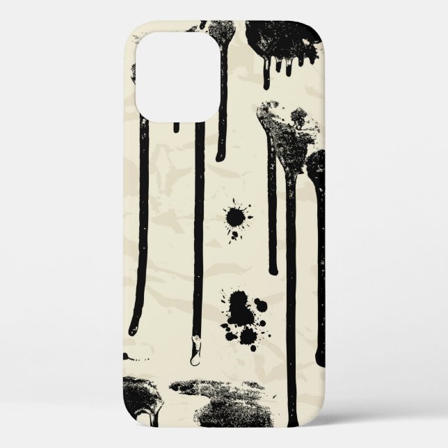 Abstrakte Spritzer Case-Mate iPhone Hülle (Rückseite)