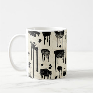 Abstrakte Spritzer Kaffeetasse