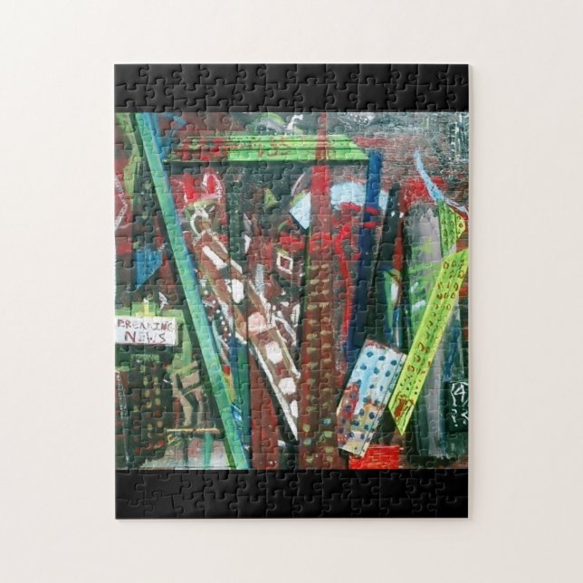 Abstrakte Stadt (Vertikal)