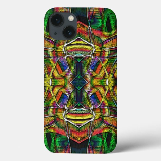 Abstrakte Stammesdesigns, geschnitzt Case-Mate iPhone Hülle (Rückseite)
