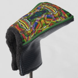 Abstrakte Stammesdesigns, geschnitzt Golf Headcover