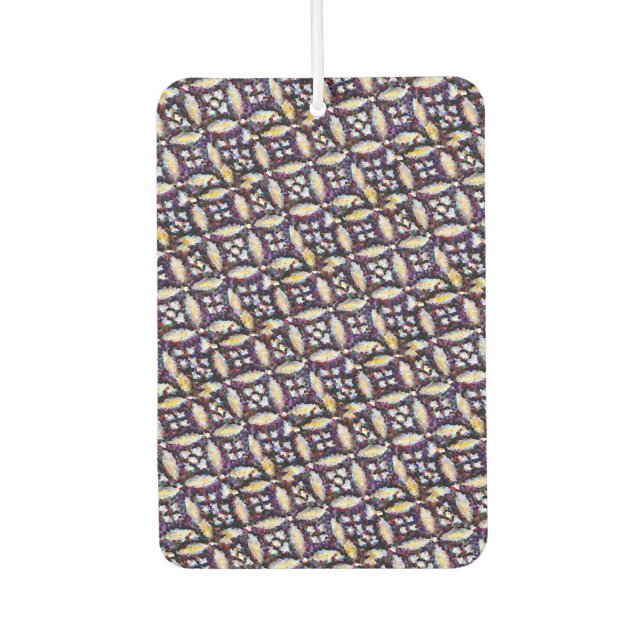 Abstrakte Sterne Autolufterfrischer (Vorderseite)