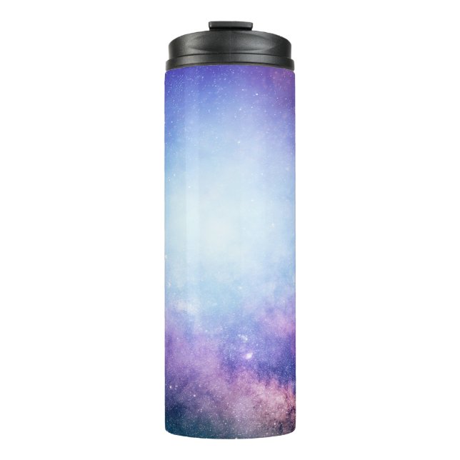 Abstrakte Sterne des Universums Thermosbecher (Vorderseite)