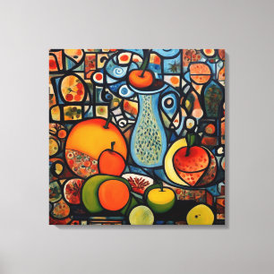 Abstrakte Stillleben Leinwand Kunst