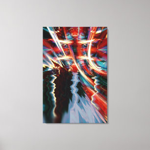 Abstrakte Storm Art Wrapped Canvas Leinwanddruck