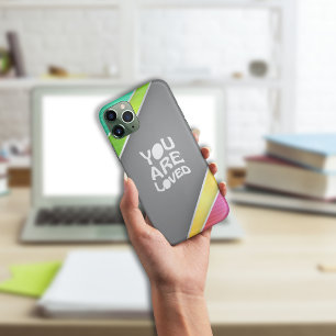 Abstrakte Streifen iPhone Case