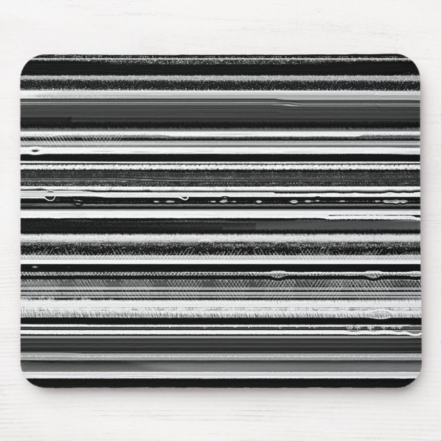 Abstrakte Streifen Mousepad (Vorne)