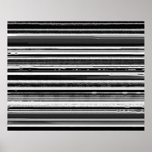 Abstrakte Streifen Poster