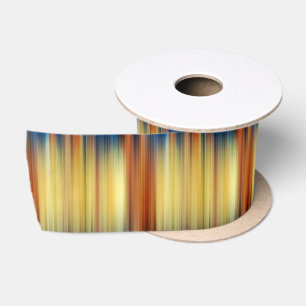 Abstrakte Streifen Spektrum Hintergrund Blue Gold Satinband