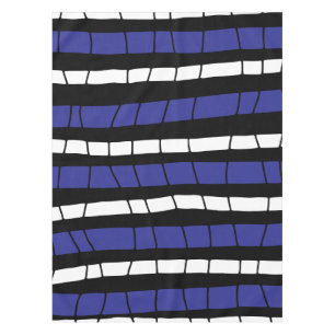 Abstrakte Streifen Tischdecke
