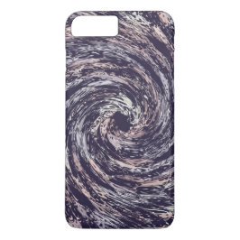 Abstrakte Strudelbeschaffenheit iPhone 8 Plus/7 Plus Hülle