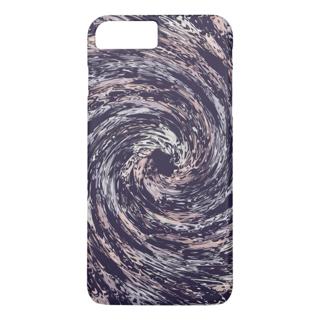 Abstrakte Strudelbeschaffenheit Case-Mate iPhone Hülle (Rückseite)