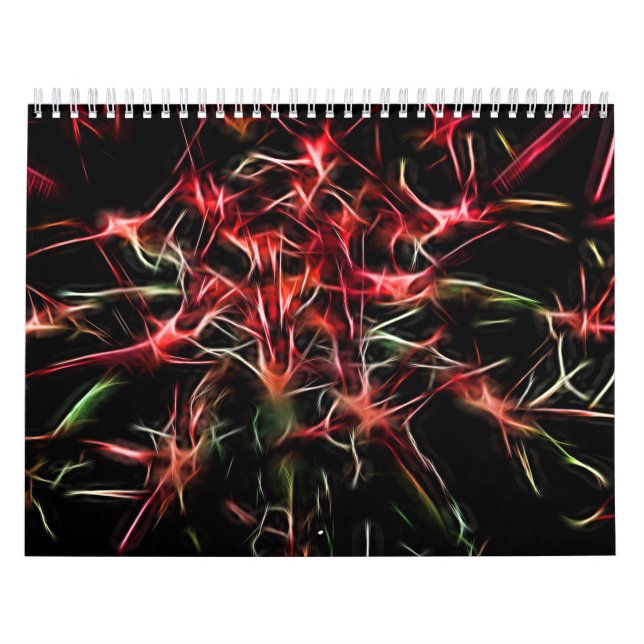Abstrakte sukkulente Pflanze Kalender (Titelbild)