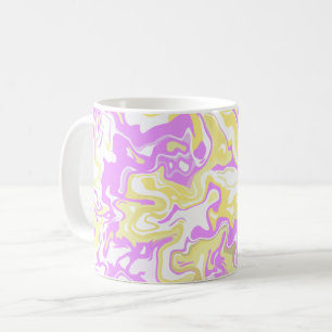 Abstrakte Swirl Kunst, Dichtung und Musik Kaffeetasse