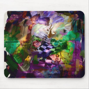 Abstrakte Symbolfläche Mousepad