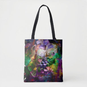 Abstrakte Symbolfläche Tasche