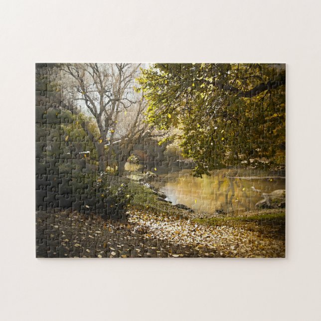 Abstrakte Szene. Central Park New York. (Horizontal)