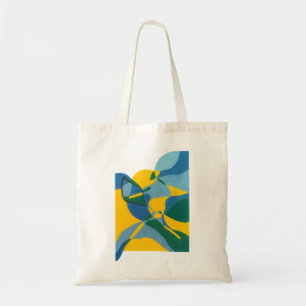 Abstrakte Tasche des Blauen Flusses - Minimaler Ku