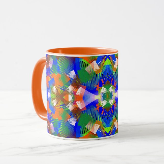 Abstrakte Tasse (Vorderseite Links)