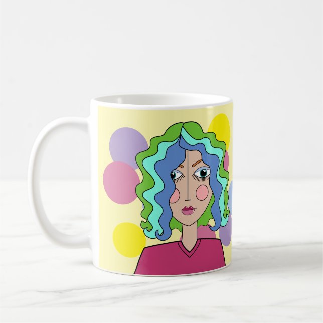 Abstrakte Tasse (Links)