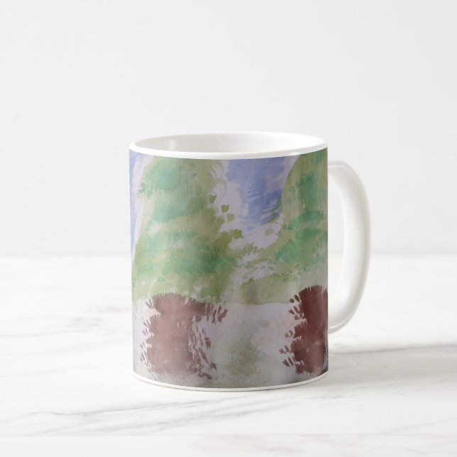 Abstrakte Tasse (VorderseiteRechts)