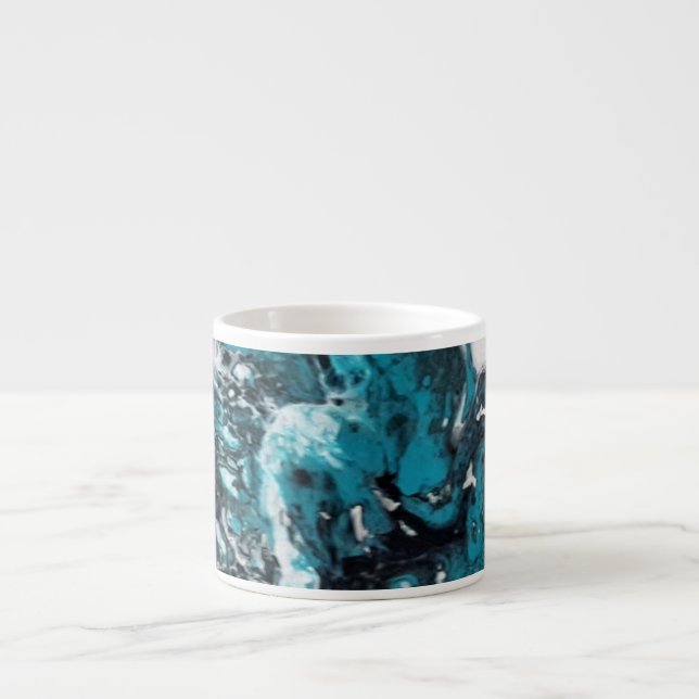 Abstrakte Tasse. Anetka. Espressotasse (Vorderseite)