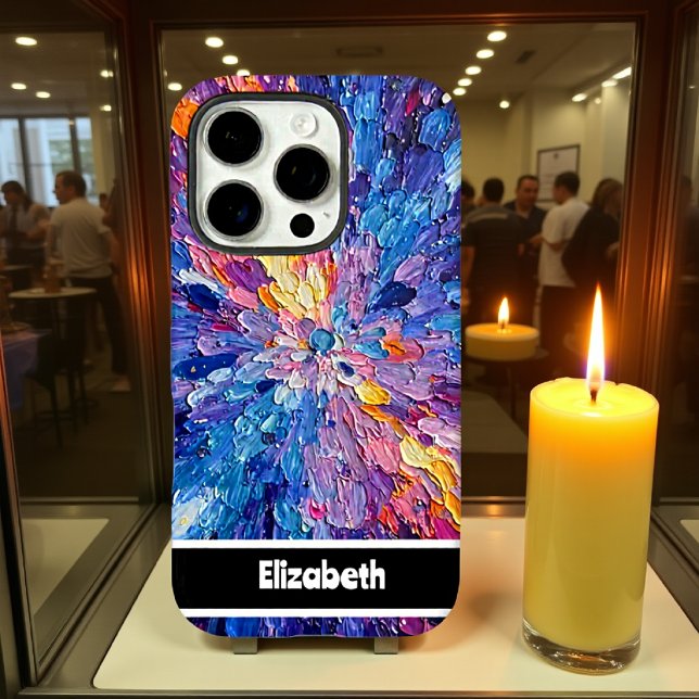 Abstrakte Telefonabdeckung für benutzerdefinierbar iPhone 16 Pro Hülle (Von Creator hochgeladen)