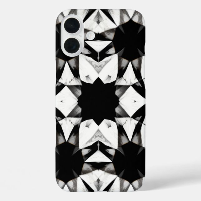 abstrakte Telefonabdeckung iPhone 16 Plus Hülle (Rückseite)