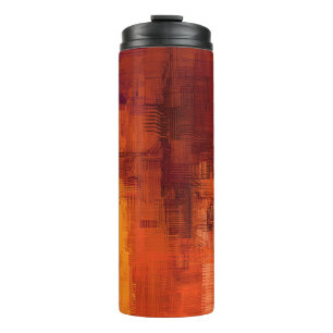 Abstrakte Textur. 2d Abbildung. Ausdruckskraft Thermosbecher