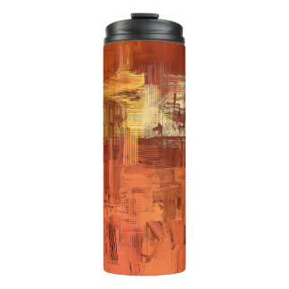 Abstrakte Textur. 2d Abbildung. Ausdruckskraft Thermosbecher