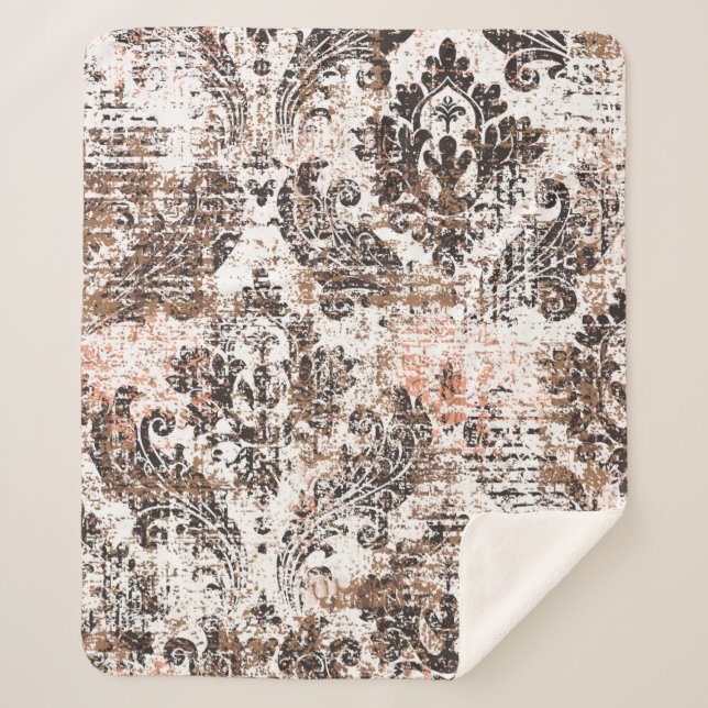 Abstrakte Textur oder Grunge Hintergrund. Kunsttex Sherpadecke (Vorderseite)