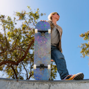 Abstrakte Textur-Skateboard: Art Meets Ride Skateboard